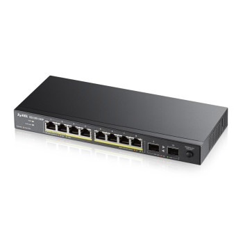 Zyxel GS1100-10HP Nie zarządzany Gigabit Ethernet (10 100 1000) Obsługa PoE 1U Czarny