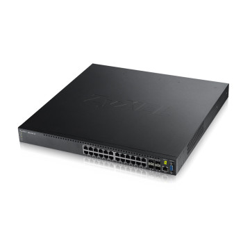 Zyxel XGS3700-24 Zarządzany L2+ Gigabit Ethernet (10 100 1000) Czarny