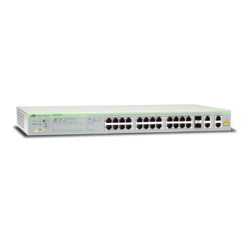 Allied Telesis AT-FS750 28PS-50 Zarządzany Fast Ethernet (10 100) Obsługa PoE 1U Szary