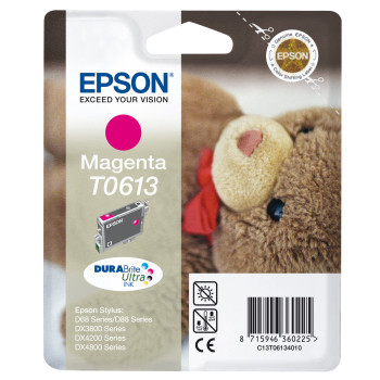 Epson Teddybear Wkład atramentowy Magenta T0613 DURABrite Ultra Ink