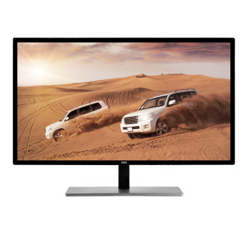 AOC 79 Series U2879VF monitor komputerowy 71,1 cm (28") 3840 x 2160 px 4K Ultra HD LCD Srebrny, Czarny