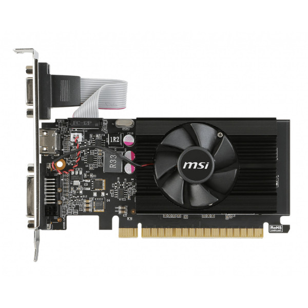 MSI 912-V809-2024 karta graficzna NVIDIA GeForce GT 710 2 GB GDDR3 MSI 912-V809-2024 karta graficzna NVIDIA GeForce GT 710 2 GB GDDR3