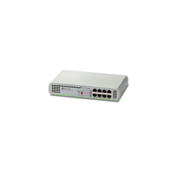 Allied Telesis AT-GS910 8-50 Nie zarządzany Gigabit Ethernet (10 100 1000) Szary