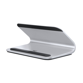 Logitech BASE Wireless Charging Stand with Smart Connector Technology for iPad, iPad Air and iPad Pro Srebrny Wewnętrzna