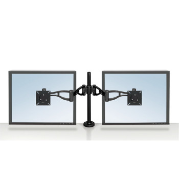 Fellowes 8041701 uchwyt   stojak do monitorów 66 cm (26") Czarny Biurko