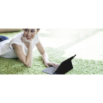 Logitech Type+ For iPad Air 2 Czarny Bluetooth QWERTY Angielski
