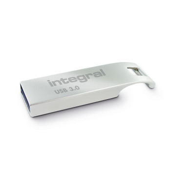 Integral 16GB USB3.0 DRIVE ARC METAL UP TO R-180 W-10 MBS pamięć USB USB Typu-A 3.2 Gen 1 (3.1 Gen 1) Srebrny