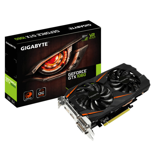 Gigabyte Windforce NVIDIA GeForce GTX 1060 6 GB GDDR5 Gigabyte Windforce NVIDIA GeForce GTX 1060 6 GB GDDR5