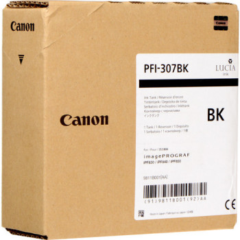 Canon PFI-307BK nabój z tuszem Oryginalny Czarny