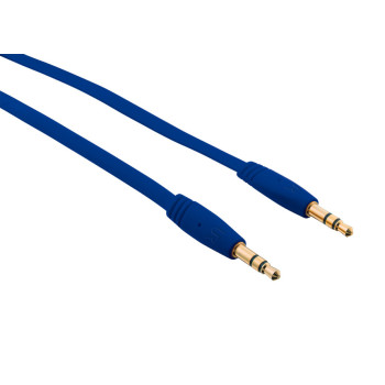 Trust Flat Audio Cable kabel audio 1 m 3.5mm Niebieski