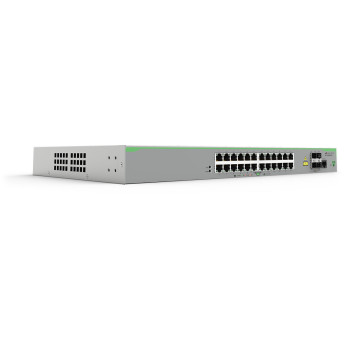 Allied Telesis AT-FS980M 28-50 Zarządzany L3 Fast Ethernet (10 100) Obsługa PoE Szary