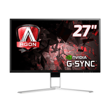 AOC AGON 1 AG271QG monitor komputerowy 68,6 cm (27") 2560 x 1440 px Quad HD LED Czarny, Czerwony