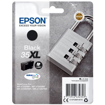 Epson Padlock C13T35914010 nabój z tuszem 1 szt. Oryginalny Wysoka (XL) wydajność Czarny