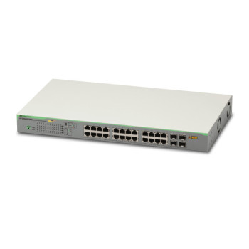 Allied Telesis GS950 28PS Zarządzany Gigabit Ethernet (10 100 1000) Obsługa PoE Szary