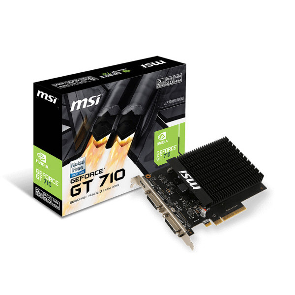 MSI GT 710 2GD3H H2D NVIDIA GeForce GT 710 2 GB GDDR3 MSI GT 710 2GD3H H2D NVIDIA GeForce GT 710 2 GB GDDR3