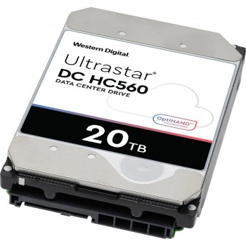 Dysk serwerowy HDD Western Digital Ultrastar DC HC560 WUH722020ALE6L4 (20 TB, 3.5", SATA III)