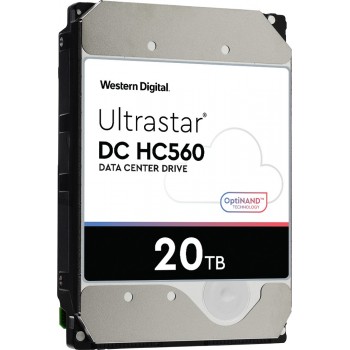 Dysk serwerowy HDD Western Digital Ultrastar DC HC560 WUH722020ALE6L4 (20 TB, 3.5", SATA III)