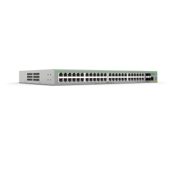 Allied Telesis AT-FS980M 52-50 Zarządzany Fast Ethernet (10 100) Szary
