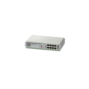 Allied Telesis AT-GS910 8E-50 Nie zarządzany Gigabit Ethernet (10 100 1000) Szary