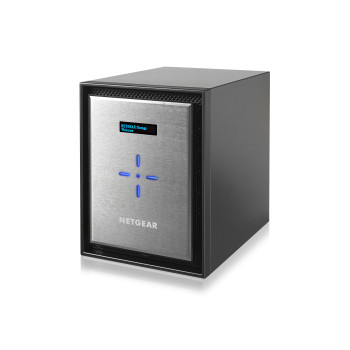 NETGEAR ReadyNAS 626X NAS Mini Tower Przewodowa sieć LAN Czarny, Srebrny D-1521