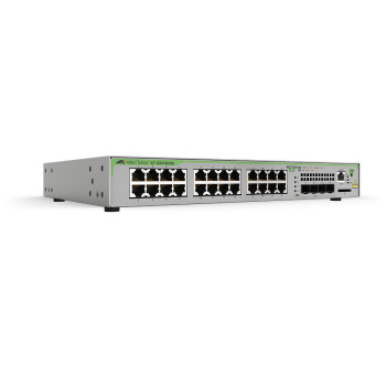 Allied Telesis GS970M Zarządzany L3 Gigabit Ethernet (10 100 1000) Obsługa PoE 1U Szary