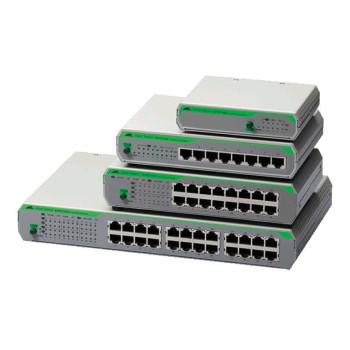 Allied Telesis AT-FS710 8-50 Nie zarządzany Fast Ethernet (10 100) Szary