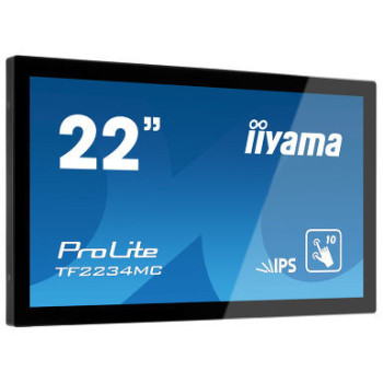 iiyama ProLite TF2234MC 54,6 cm (21.5") 1920 x 1080 px Full HD LED Ekran dotykowy Przeznaczony dla wielu użytkowników Czarny