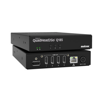Matrox QuadHead2Go Q185 Multi-Monitor Controller Appliance   Q2G-DP4K