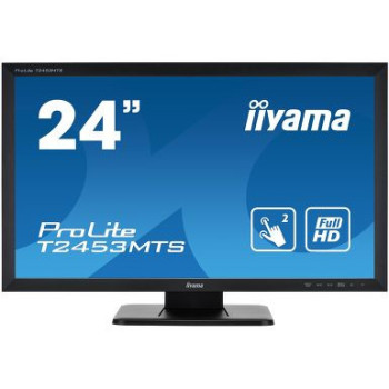 iiyama ProLite T2453MTS-B1 monitor komputerowy 59,9 cm (23.6") 1920 x 1080 px Full HD LED Ekran dotykowy Blad Czarny