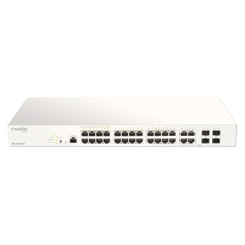 D-Link DBS-2000-28P łącza sieciowe Zarządzany L2 Gigabit Ethernet (10 100 1000) Obsługa PoE Szary