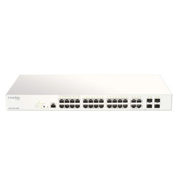 D-Link DBS-2000-28MP łącza sieciowe Zarządzany L2 Gigabit Ethernet (10 100 1000) Szary