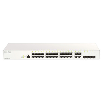 D-Link DBS-2000-28 łącza sieciowe Zarządzany L2 Gigabit Ethernet (10 100 1000) Szary