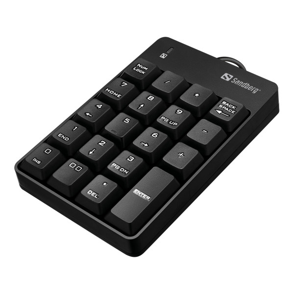 Sandberg USB Wired Numeric Keypad Sandberg USB Wired Numeric Keypad