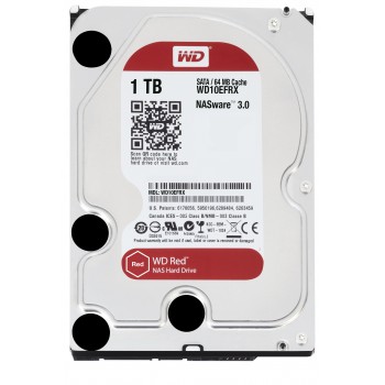 Dysk HDD WD Red Plus WD10EFRX (1 TB , 3.5", 64 MB, 5400 obr/min)