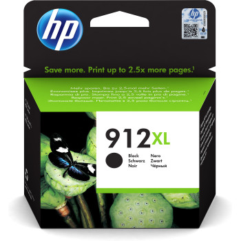 HP 912XL oryginalny wysokowydajny wkład atramentowy czarny
