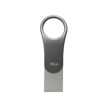 Silicon Power Mobile C80 pamięć USB 16 GB USB Type-A   USB Type-C 3.2 Gen 1 (3.1 Gen 1) Tytan