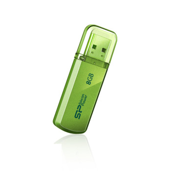 Silicon Power 8GB Helios 101 pamięć USB USB Typu-A 2.0 Zielony