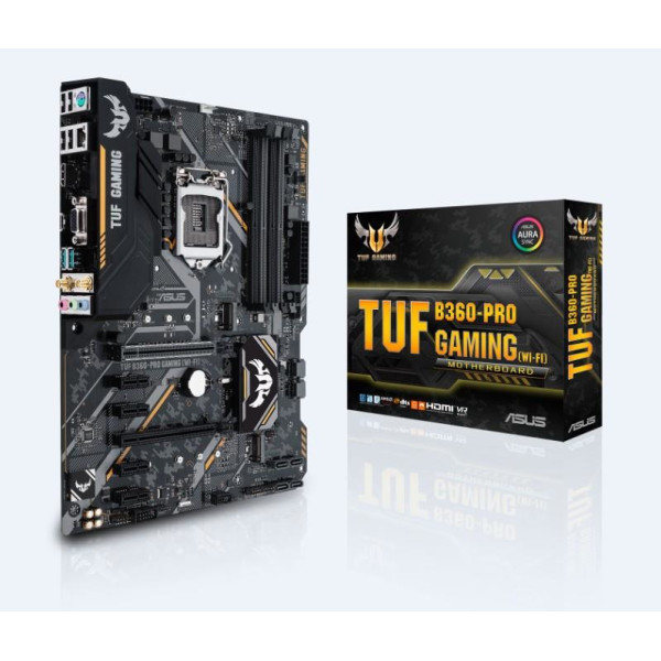 ASUS TUF B360-PRO GAMING (WI-FI) Intel® B360 LGA 1151 (Socket H4) ATX ASUS TUF B360-PRO GAMING (WI-FI) Intel® B360 LGA 1151 (Socket H4) ATX