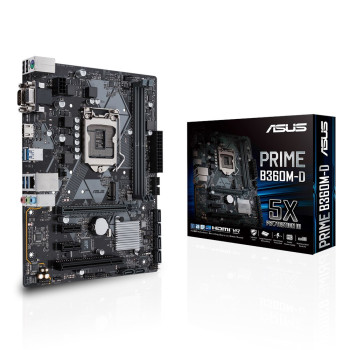 ASUS Prime B360M-D Intel® B360 LGA 1151 (Socket H4) micro ATX