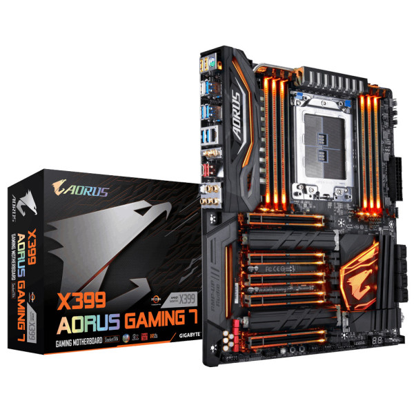 Gigabyte X399 AORUS Gaming 7 AMD X399 Socket TR4 ATX Gigabyte X399 AORUS Gaming 7 AMD X399 Socket TR4 ATX