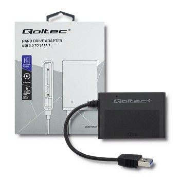 QOLTEC ADAPTER DO DYSKÓW HDD/SSD 2.5" SATA3 USB3.0