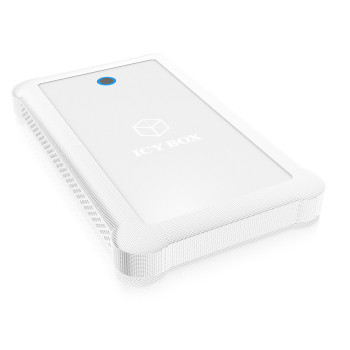 ICY BOX IB-233U3-Wh Obudowa HDD SSD Biały 2.5"