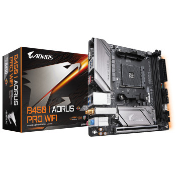 Gigabyte B450 I AORUS PRO WIFI płyta główna AMD B450 Socket AM4 mini ATX