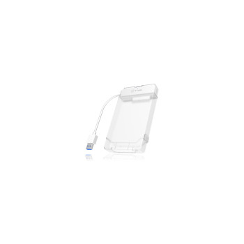 ICY BOX IB-AC703-U3 Obudowa HDD SSD Biały 2.5"