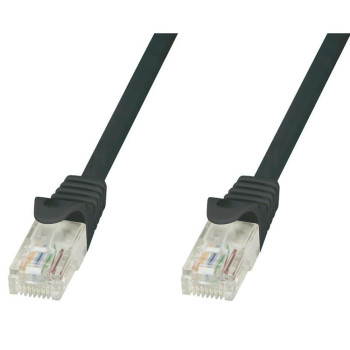 Techly ICOC CCA5U-050-BKT kabel sieciowy Czarny 5 m Cat5e U UTP (UTP)