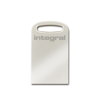 Integral 32GB USB3.0 DRIVE FUSION METAL + KEYLACE UP TO R-200 W-20 MBS pamięć USB USB Typu-A 3.2 Gen 1 (3.1 Gen 1) Srebrny