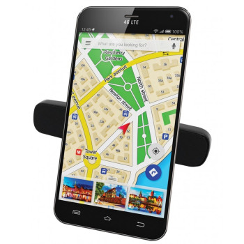Techly I-SMART-UNIDUA uchwyt Uchwyt pasywny Telefon komórkowy Smartfon, Tablet UMPC Czarny
