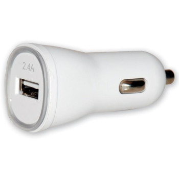 Techly USB - Auto 5V 2.4A Biały Automatyczna