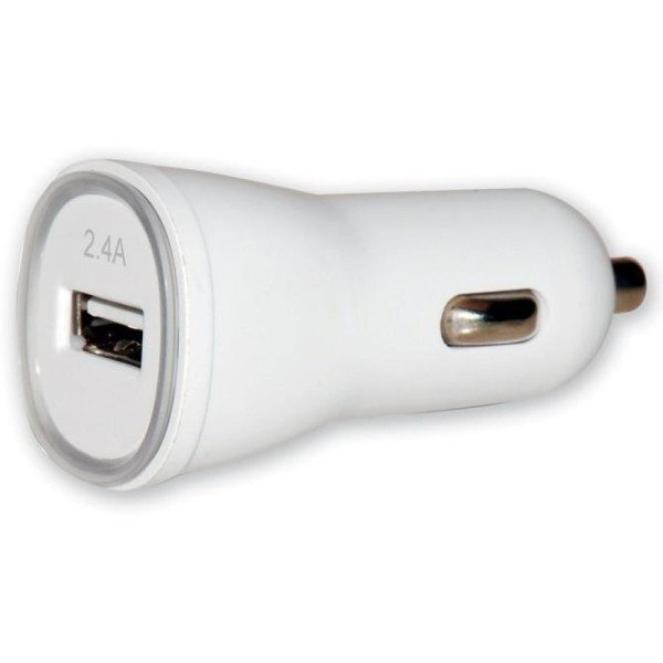 Techly USB - Auto 5V 2.4A Biały Automatyczna Techly USB - Auto 5V 2.4A Biały Automatyczna