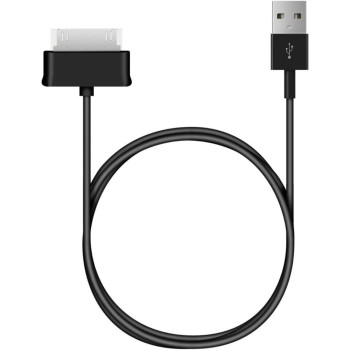 Techly 1.2m USB - Samsung 30-p kabel do telefonu Czarny 1,2 m USB A Samsung 30-pin